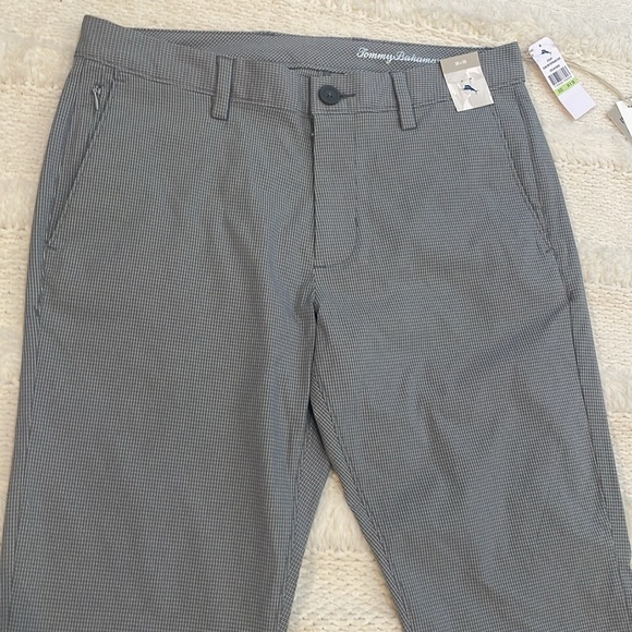 Tommy Bahama island zone performance check dark pewter gray pants men’s 30x30 - Picture 3 of 14